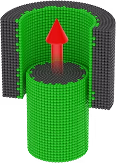 Stage 3: animation of completed surface restoration after adding XADO Revitalizant