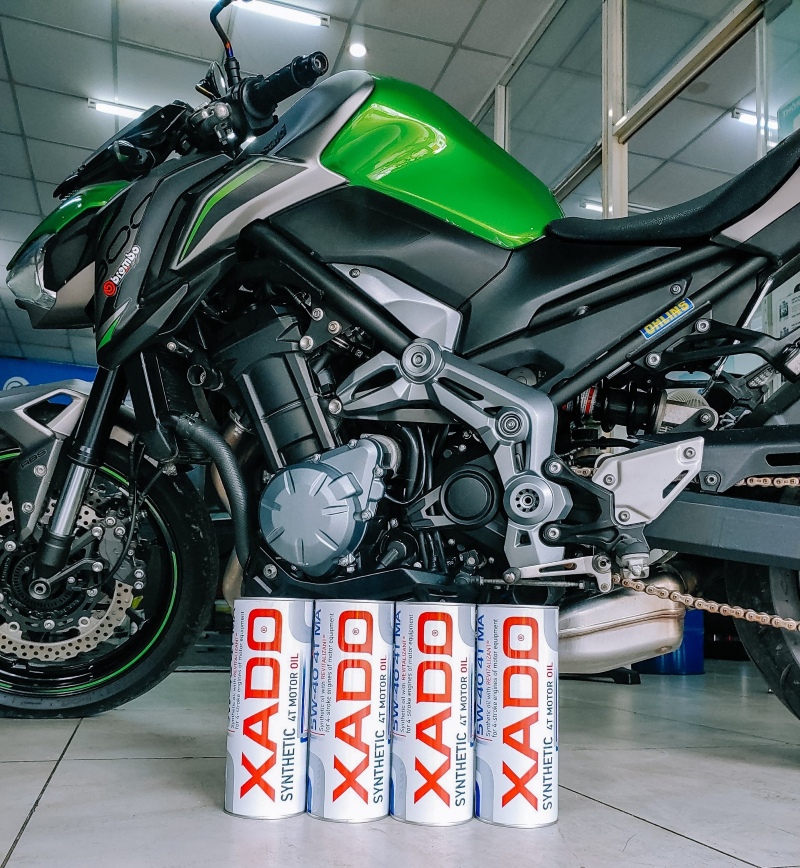 xado atomic oil 5w 40 4t ma 3 2