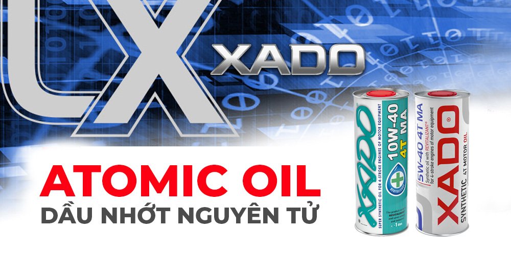Dầu nhớt nguyên tử XADO - Xado Atomic Oil - Xado
