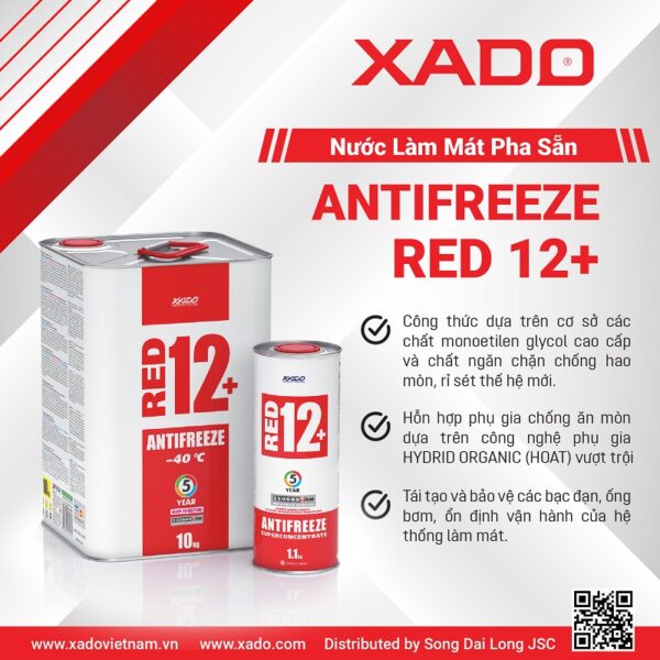 Xado Antifreeze Red 12