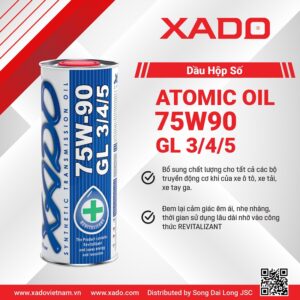 Xado Atomic Oil 75W90 GL 3 4 5
