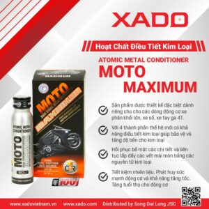 Xado Atomic Metal Conditioner Moto Maximum
