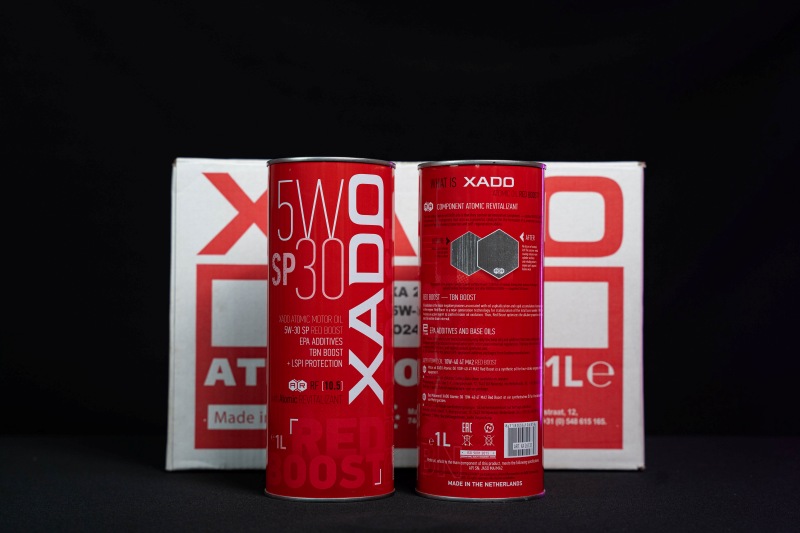 xado atomic oil 5w30 sp red boost 3 2