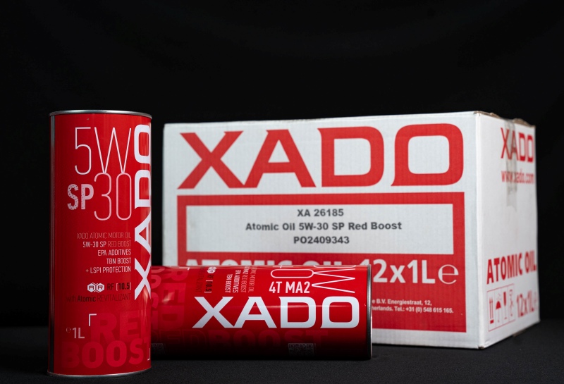 xado atomic oil 5w30 sp red boost 3 3