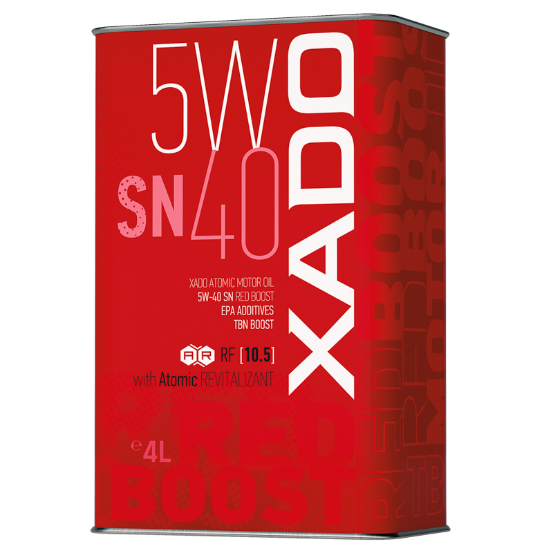 xado atomic oil 5w40 sn red boost