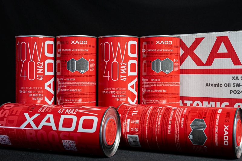 xado atomic oil 10w 40 4t ma2 red boost 3 8