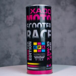 XADO Luxury Scooter Race Oil 7.5W35 4T MB 5 xado scooter race 7 5w35 3 1