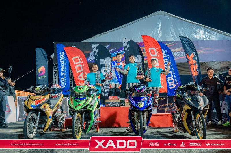 nha vo dich tai giai dua Battle Super Open Drag 201M 18