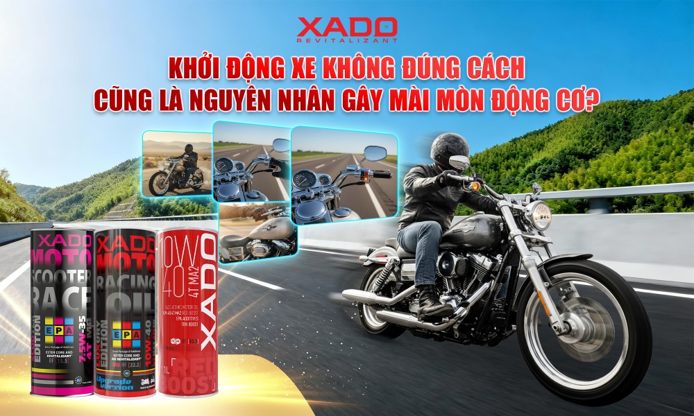Khởi động xe không đúng cách cũng là nguyên nhân gây mài mòn động cơ
