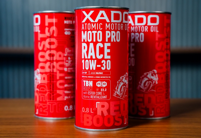 xado red boost moto pro race 10w30 4t 0 8l 10 3