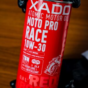 xado red boost moto pro race 10w30 4t 0 8l 10 7