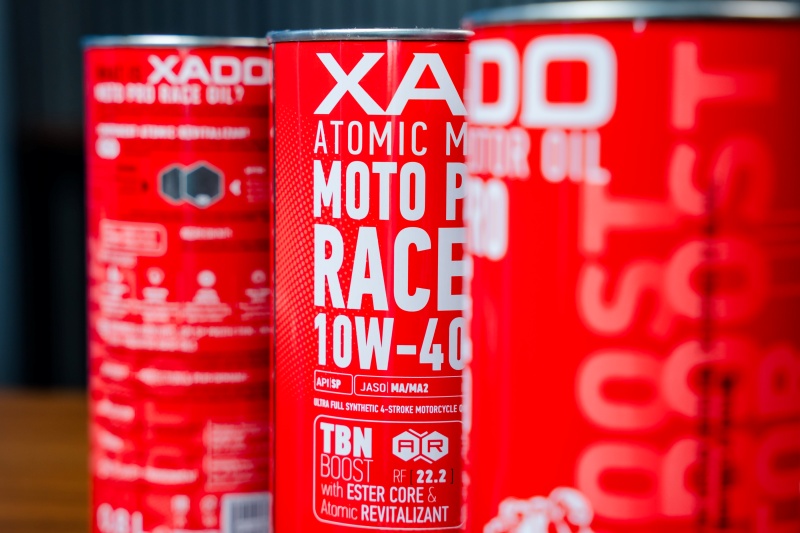 xado red boost moto pro race 10w40 4t 0 8l 10 4 1