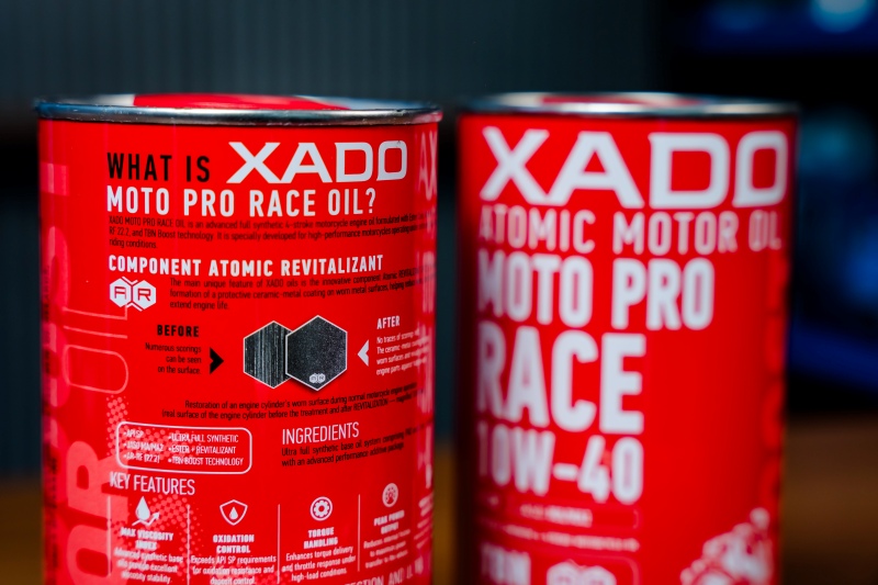xado red boost moto pro race 10w40 4t 1l 10 3