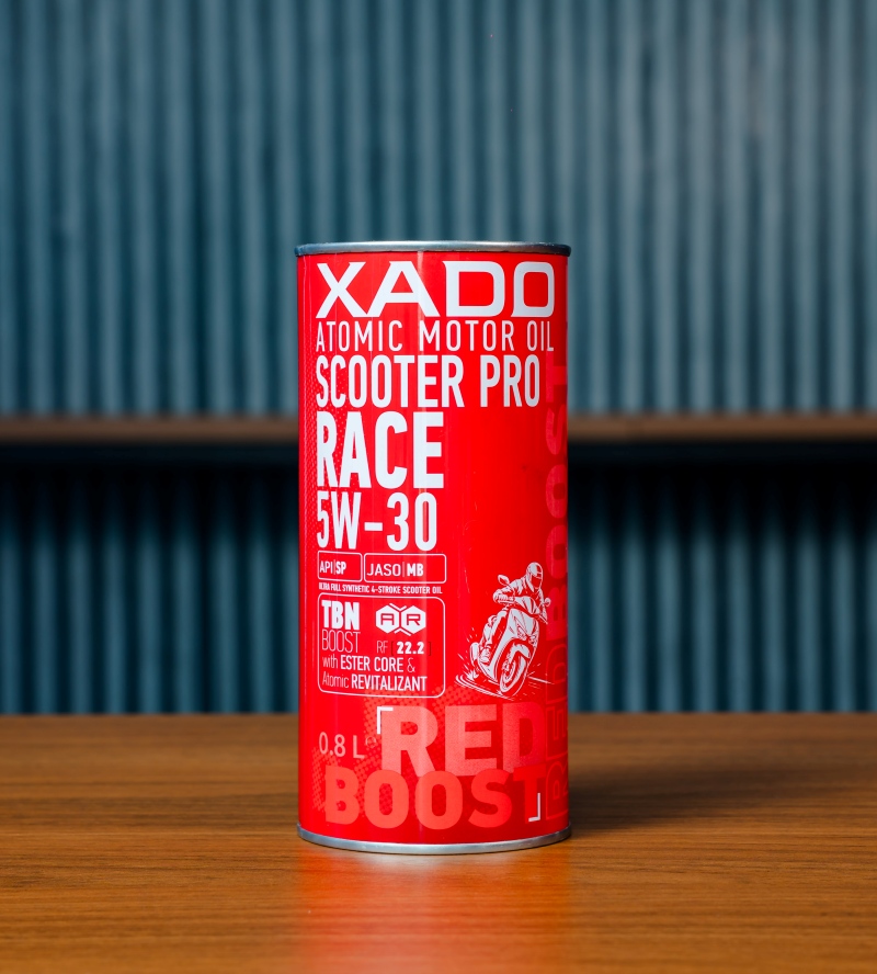 xado red boost scooter pro race 5w30 4t 10 1