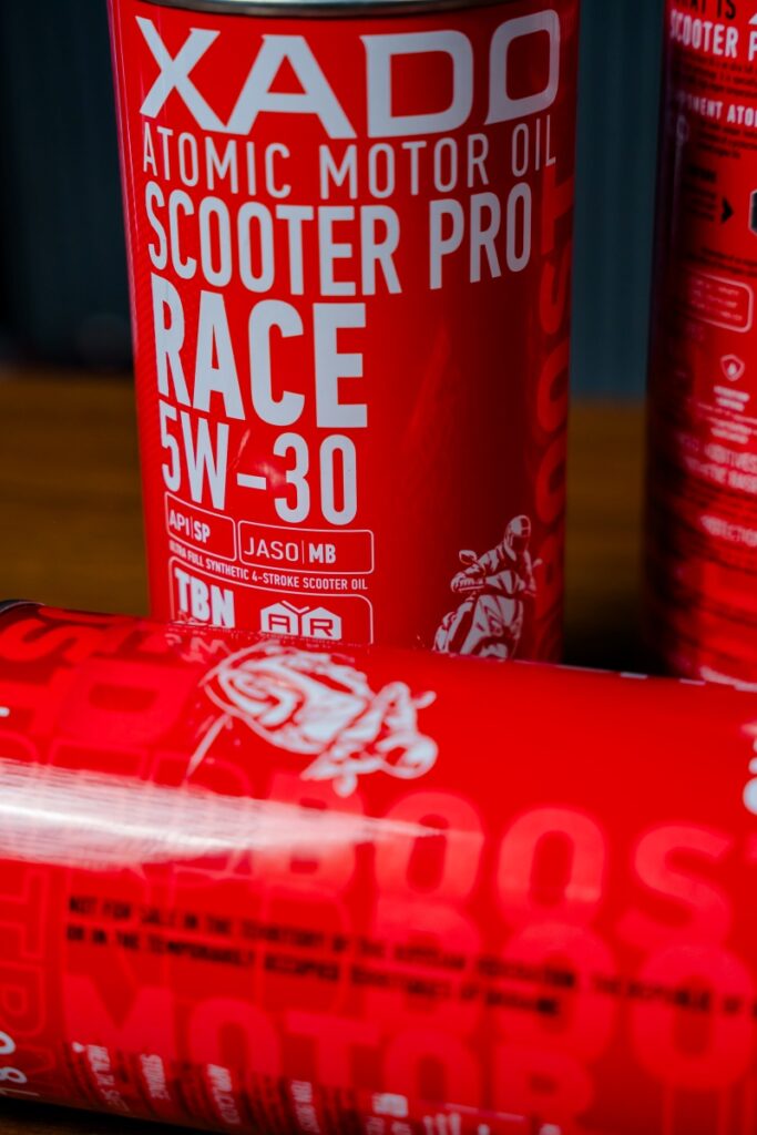 xado red boost scooter pro race 5w30 4t 10 3