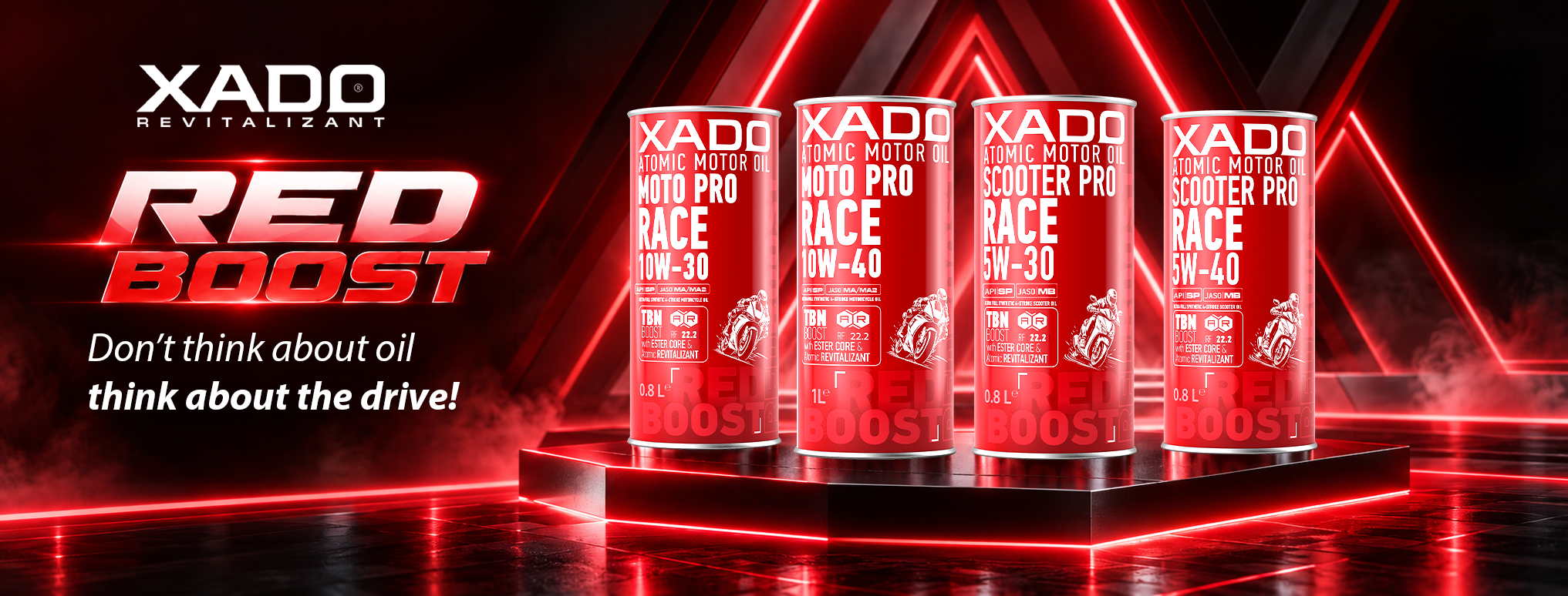 XADO Red Boost Moto Pro Race