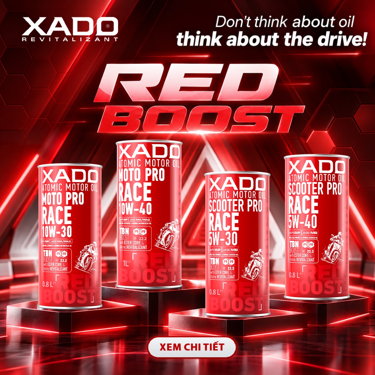 XADO REDBOOST PRO RACE EDITION